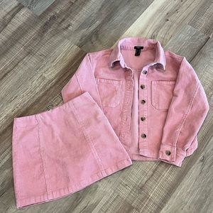Forever 21 Kids Corduroy Outfit